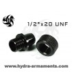 Thread adaptor S&W MP22 compact 1/2"x20 UNF